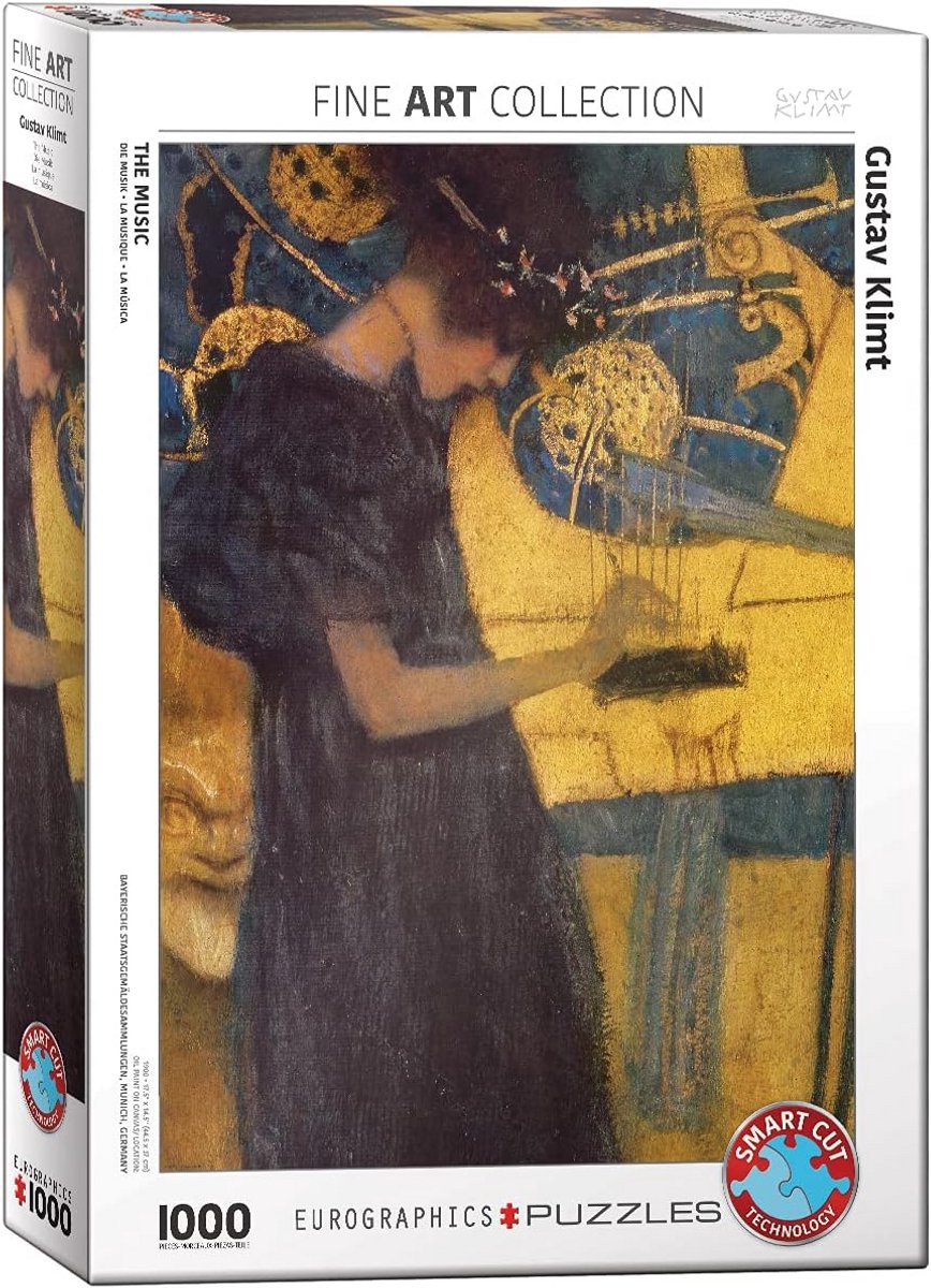 Puzzel 1000 Stukjes: Vintage Kerstkaarten Motivief - Groot Formaat (48x68 cm)