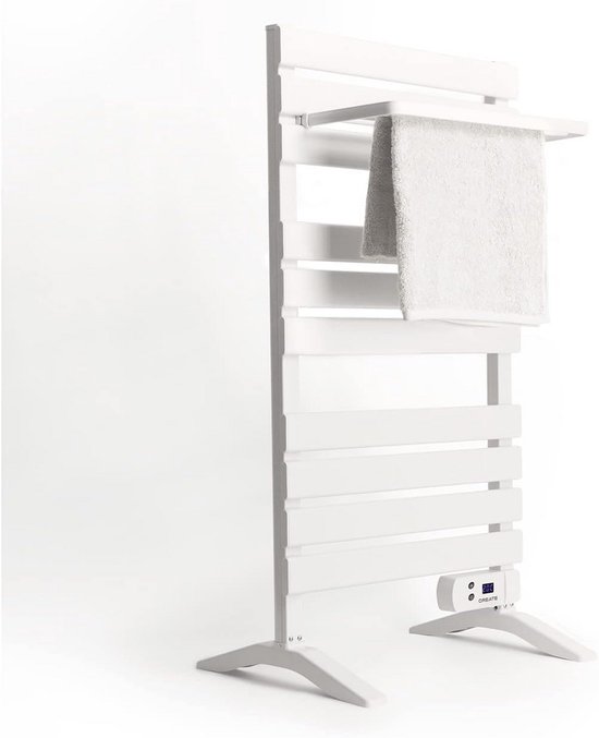 Jocca Electric Towel Radiator for Bathroom Wall, Dry Towel Radiator, Drying, Preheating, Quick Heating of Towels, Light Display, Low Power