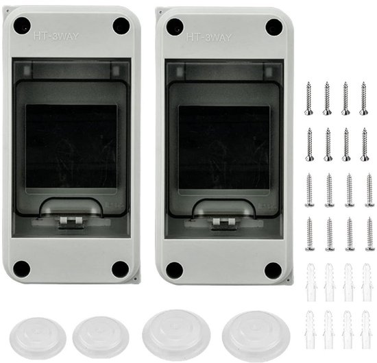 DAJASD Zekeringkast, opbouw, verdeelkast, opbouw met 5 modules
