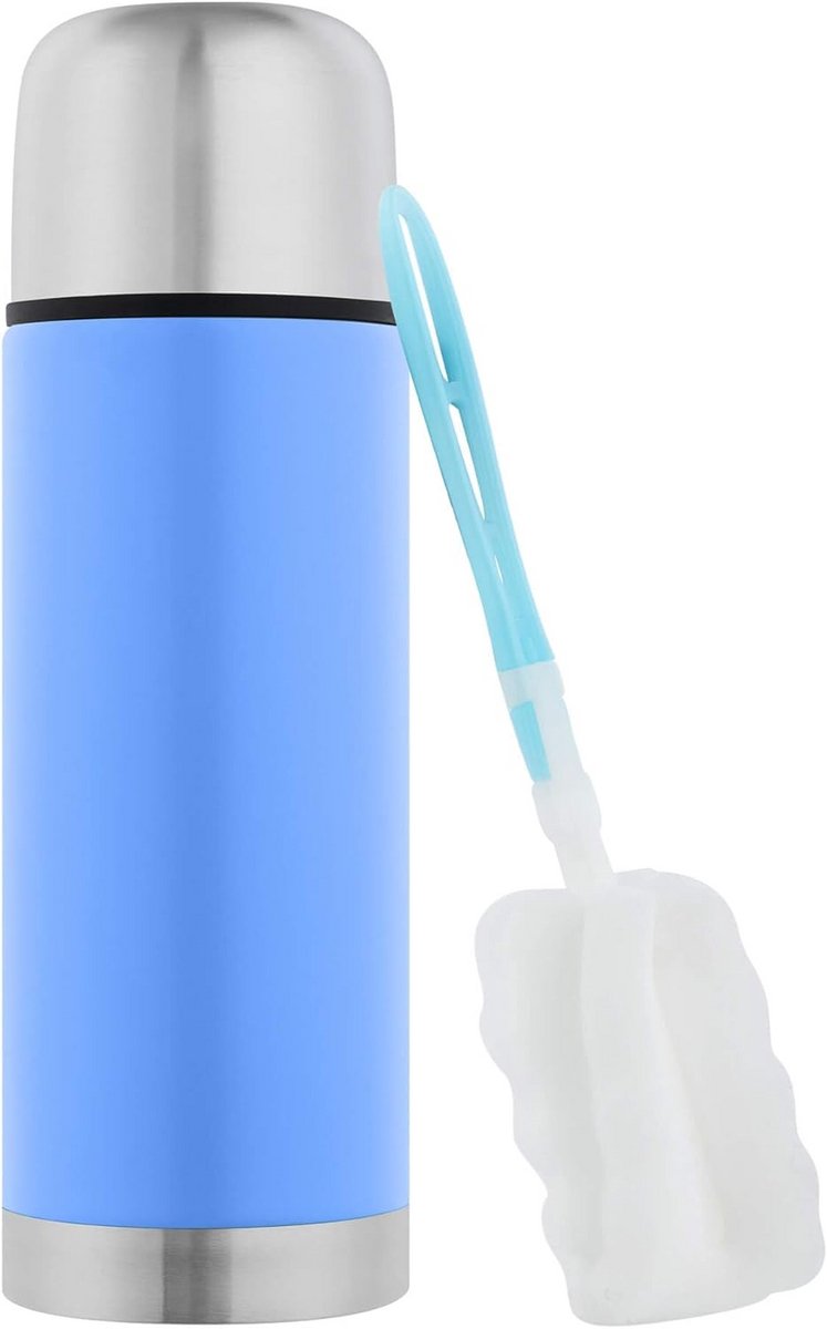Thermosfles RVS 350 ml met Beker - Lekvrij en Lange Isolatie