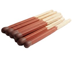 BCB Industries Lucifers - wind en waterbestendig - 6x stuks - preppen/noodpakket/survival