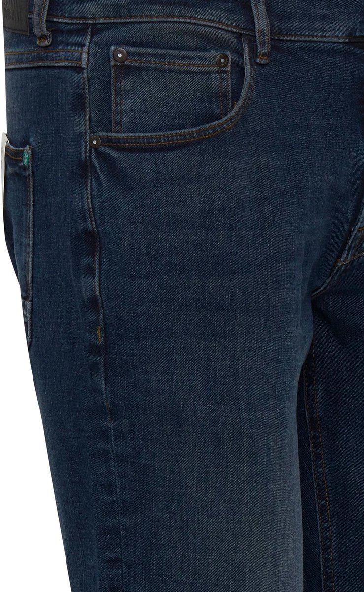 Mannen SOLID Slim Fit Jeans Casual Basic Broek Denim Pants Stoned Washed Tapered Trousers SDTOMY