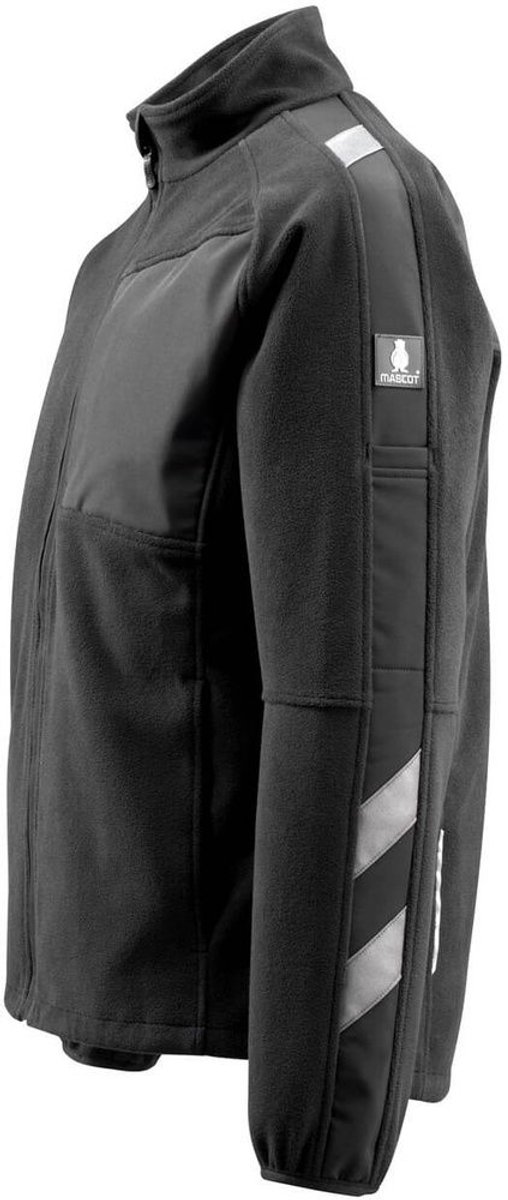 Mascot Unique Fleece jas 15703-259 - Zwart - 2XL