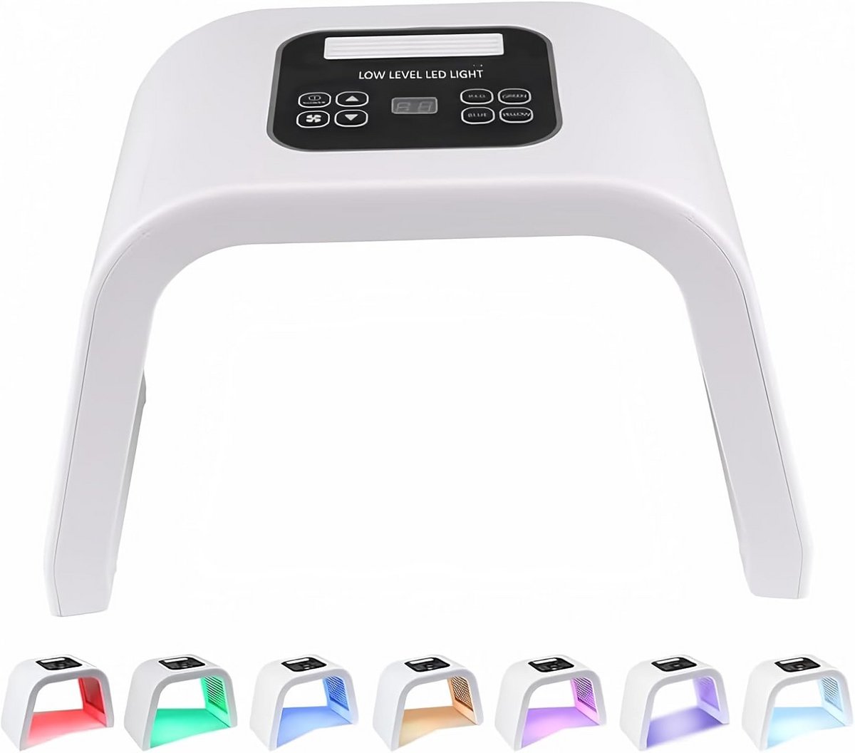 Professionele LED Lichttherapie Apparaat voor Huidverzorging Gezicht en Lichaam