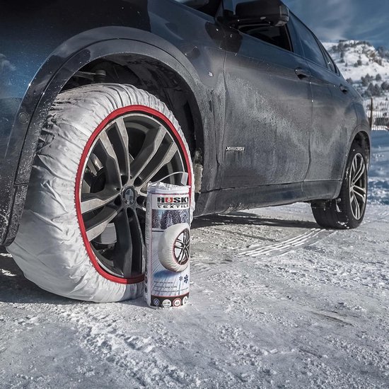 Goodyear Set van 2 x 9 mm metalen auto sneeuwkettingen maat 70 met automatische spanner