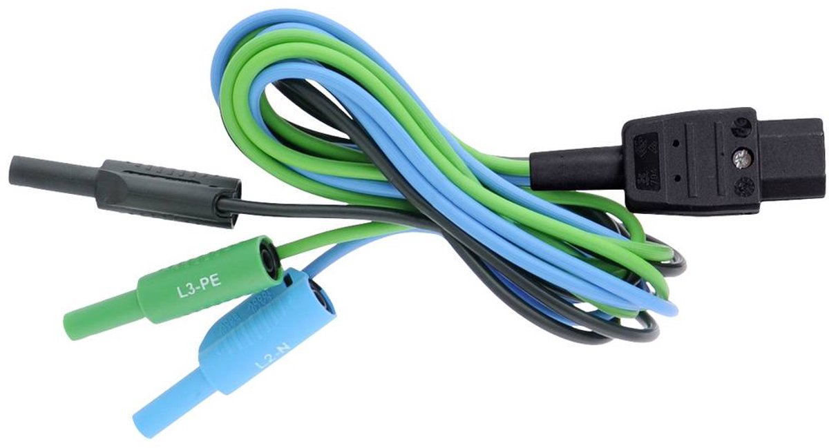 Metrel A 1670 Meetdraad 1.5 m Zwart, Groen, Blauw 1 stuk(s)