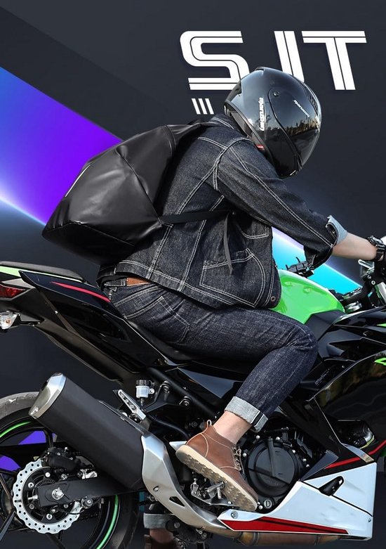Vito Loreto jethelm glans zwart scooterhelm