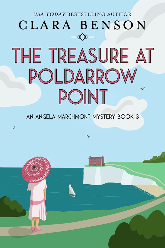 An Angela Marchmont Mystery 3 - The Treasure at Poldarrow Po ... - cover