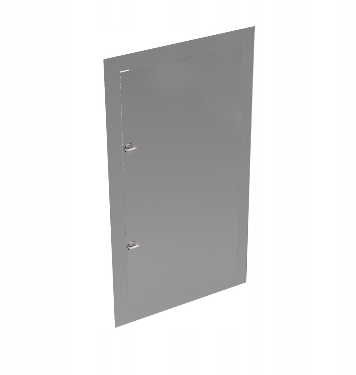 RVS Inspectieluik 60x80cm - Deur met Knop of Sleutel