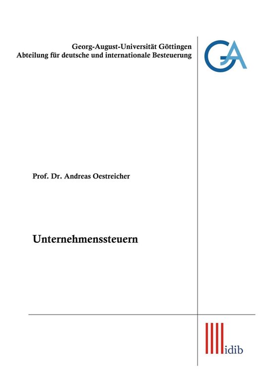 Unternehmenssteuern - cover