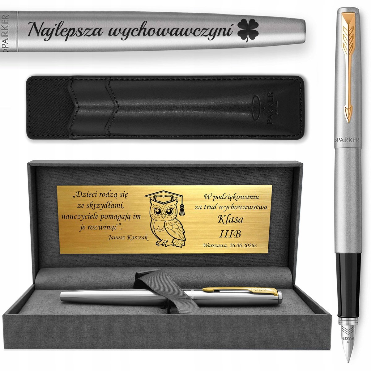 Parker Jotter GT Vulpen met Gravure & Luxe Geschenkdoos