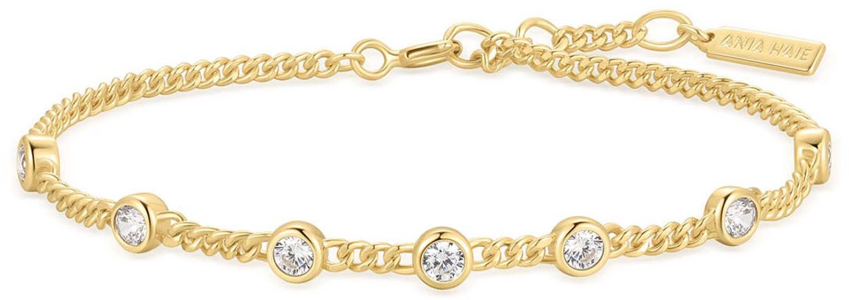 Ania Haie AH B066-05G Melodic Poet Dames Armband - Schakelarmband