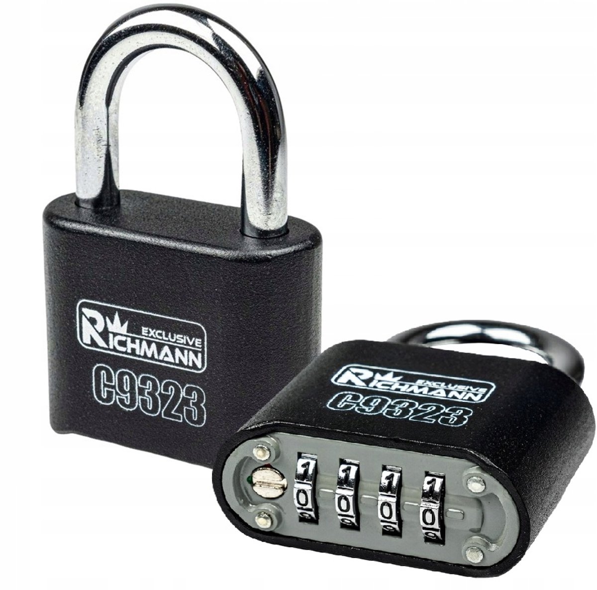 Richmann C9323 Cijferslot 50mm - Zwarte Beveiliging Zonder Sleutel