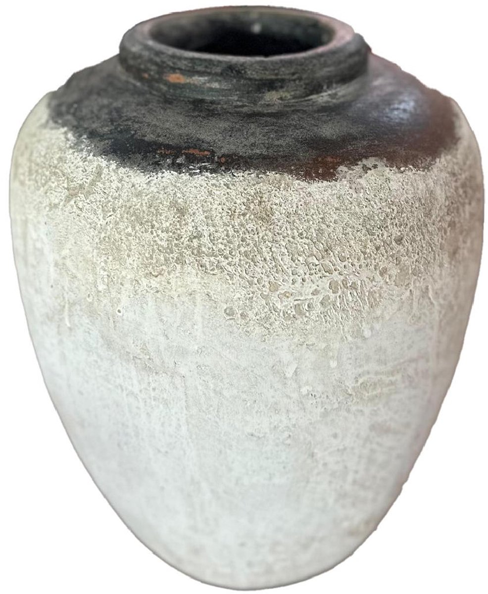 PTMD - Vaas Destyne - Wit - 30x30x37cm