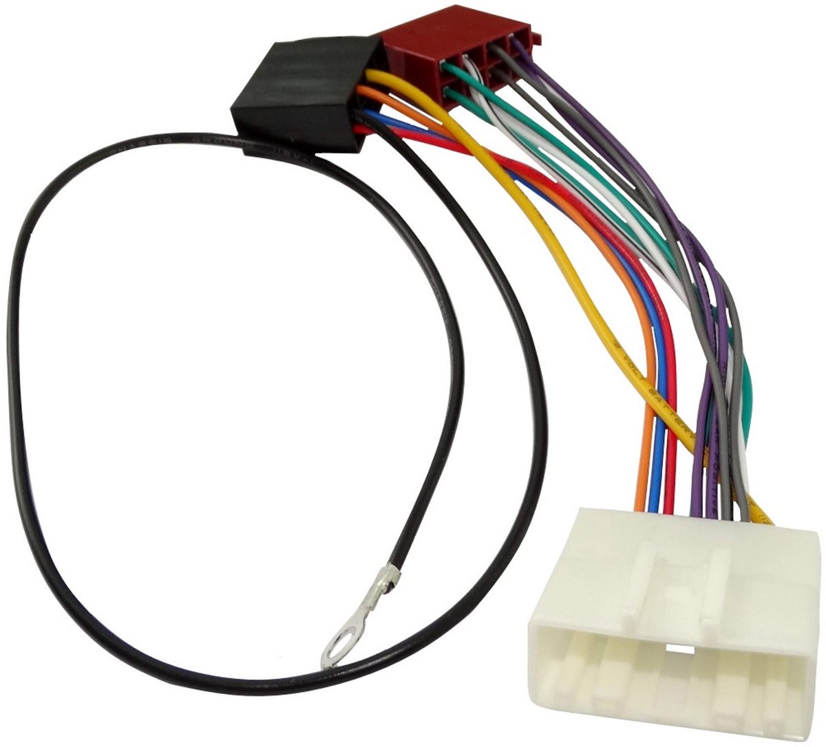 ISO stekkeradapterkabel voor autoradio C2062