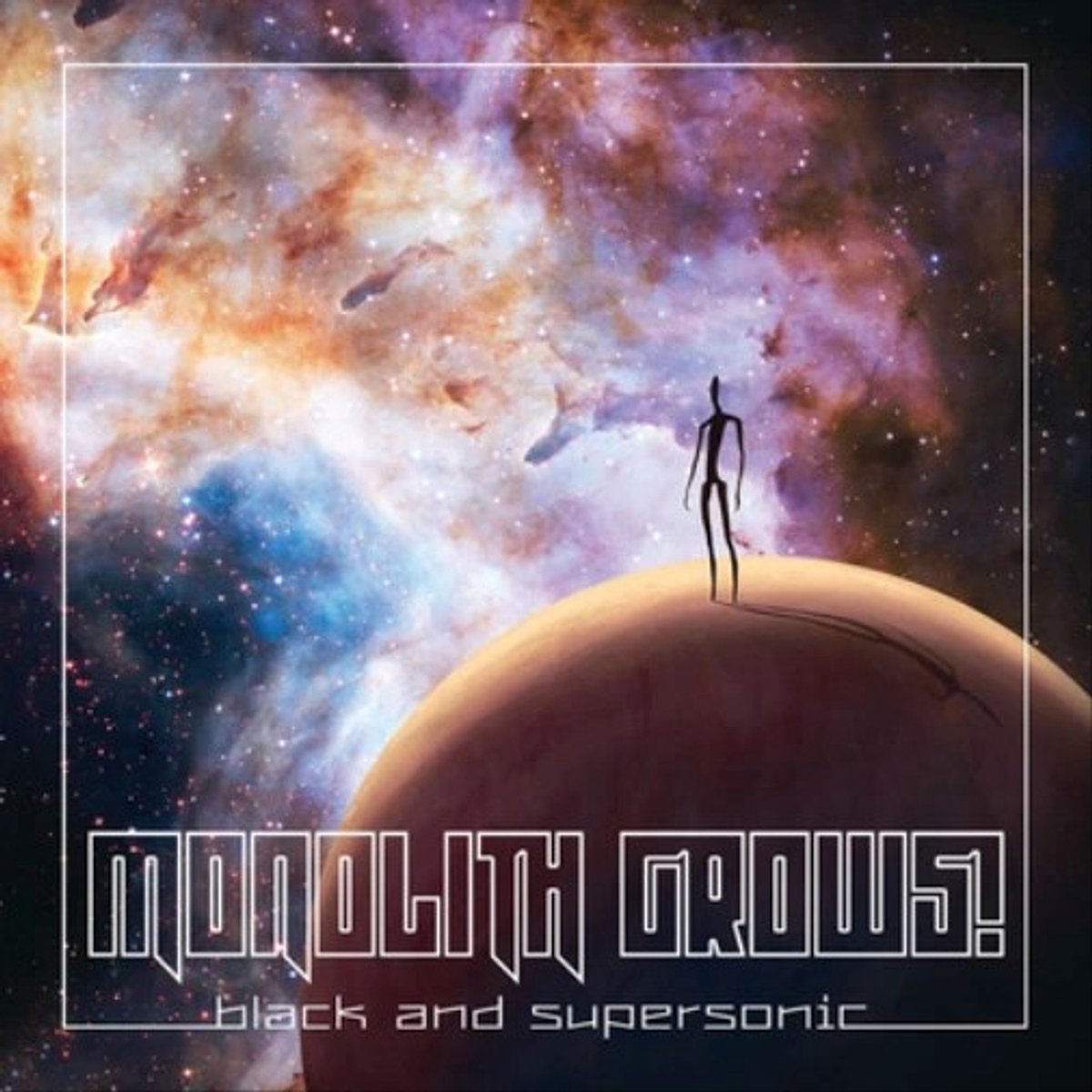 Monolith Grows! - Black And Supersonic (LP) (Coloured Vinyl)