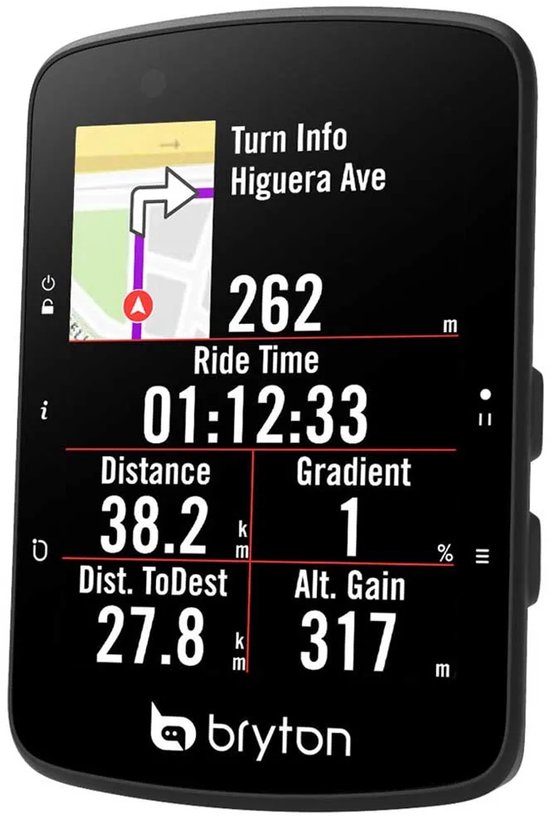 Bryton Rider 650 E Fietscomputer Transparant — afbeelding 2