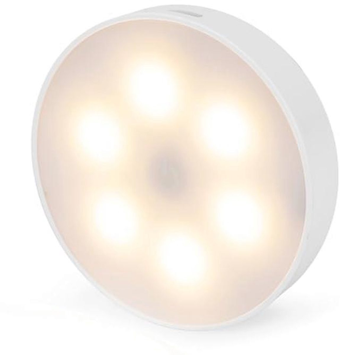 Ronde LED Kastverlichting met Touch Bedieningsfunctie - Dimbaar en USB-C Oplaadbaar Nachtl