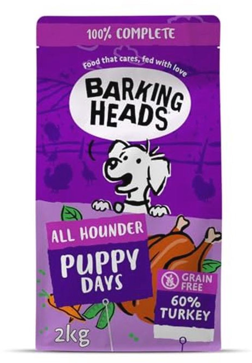 Natuurlijk Puppy Droogvoer met Kip en Zalm - Graanvrij, 2 kg