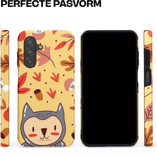 Casetastic Hoesje Geschikt voor Samsung A26 - Stijlvolle Beschermende Duo-layer Case - Uil in het woud