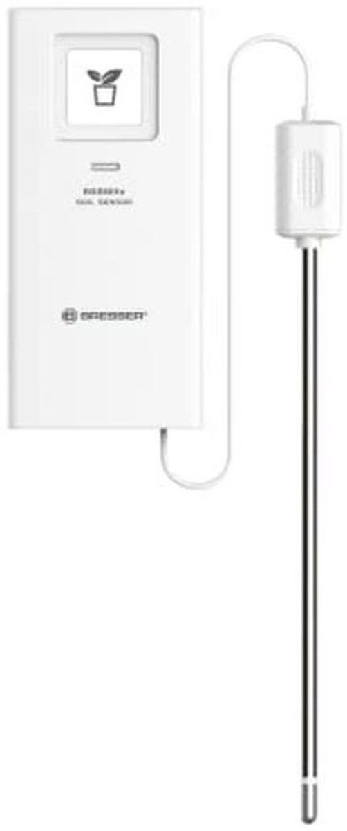 Bodemthermometer en Hygrometer voor Tuin en Broeikas - Extra Sensor voor Weerstation
