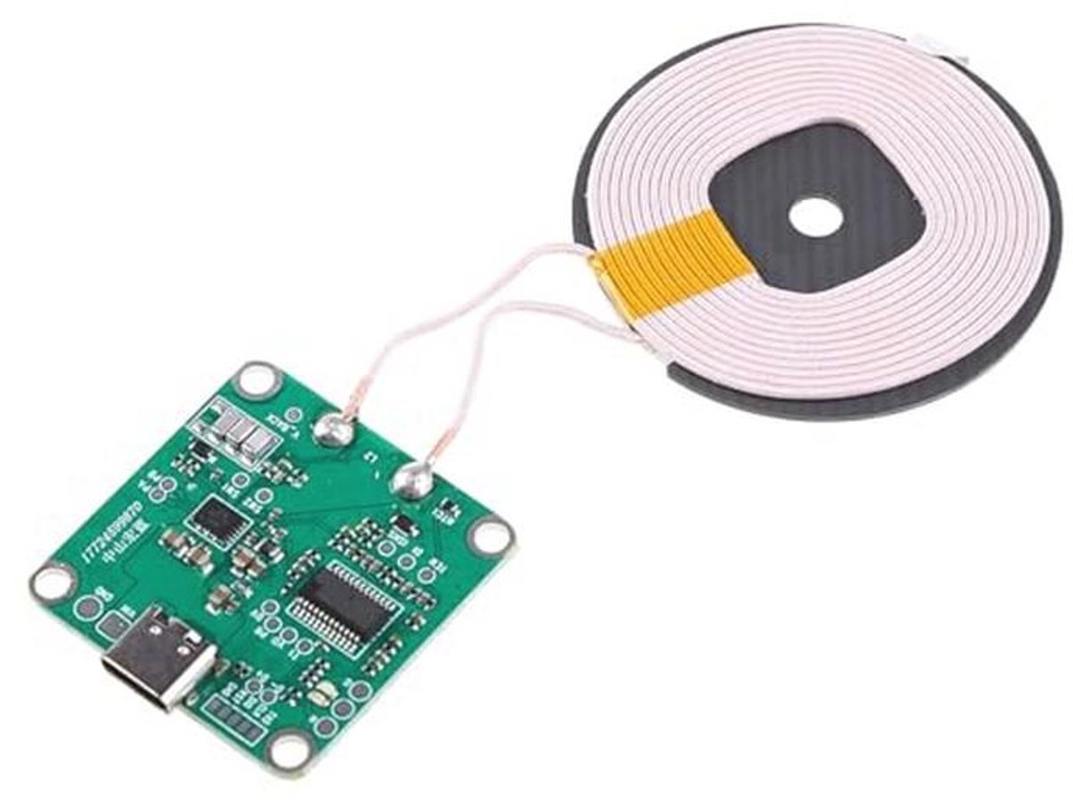Draadloze Oplaadmodule 12V 20W met 0-10mm Afstand voor Efficiënte Oplading