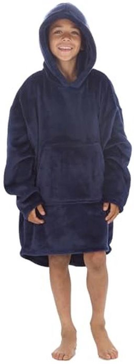 Oversized pluche fleece knuffeldeken hoodie voor volwassenen en kinderen — cadeau in Mode & Accessoires - foto 6