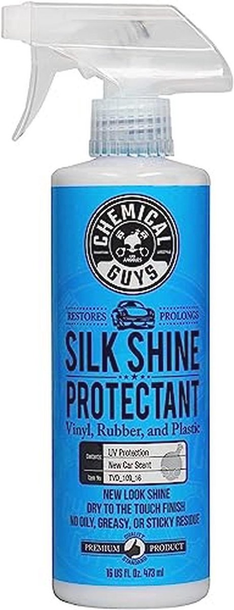 Zijdeachtige Beschermingsdressing voor Vinyl, Rubber en Kunststof - 473ml