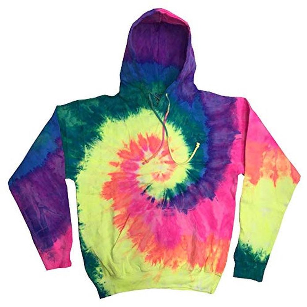 Tie Dye Pullover Hoodies voor Dames en Heren - Classic Fit Sweaters