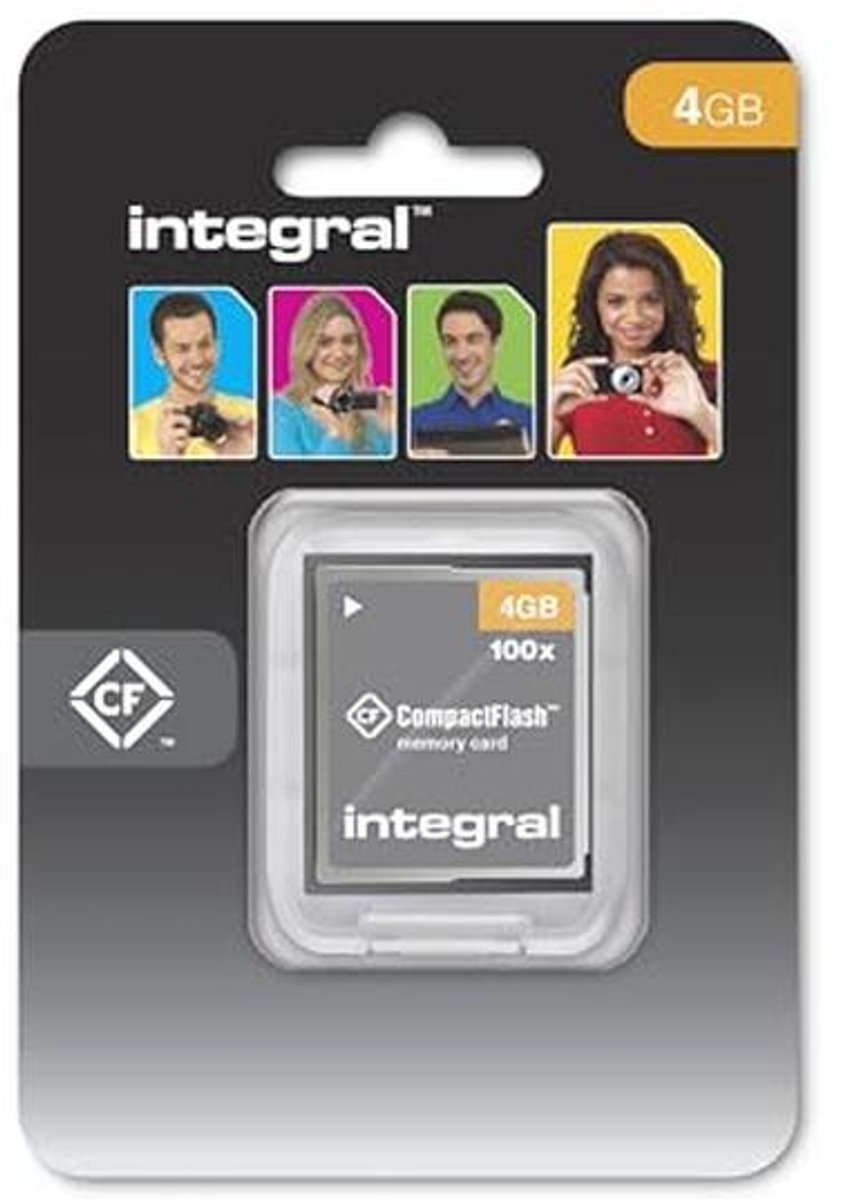 CompactFlash geheugenkaart 4GB - Hoge snelheid en duurzaamheid