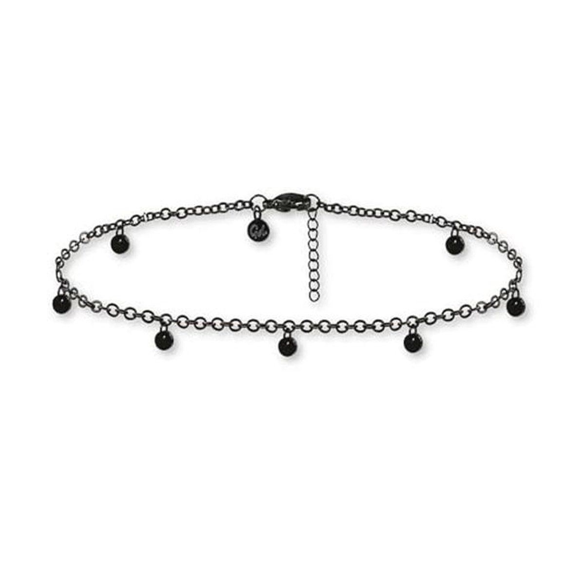 Dames Enkelbandje - Waterdicht Roestvrij Staal met Kleine Platen