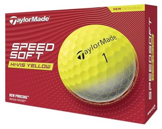 SPEEDSOFT Golfballen Geel - Dozijn van Merkloos — afbeelding 4