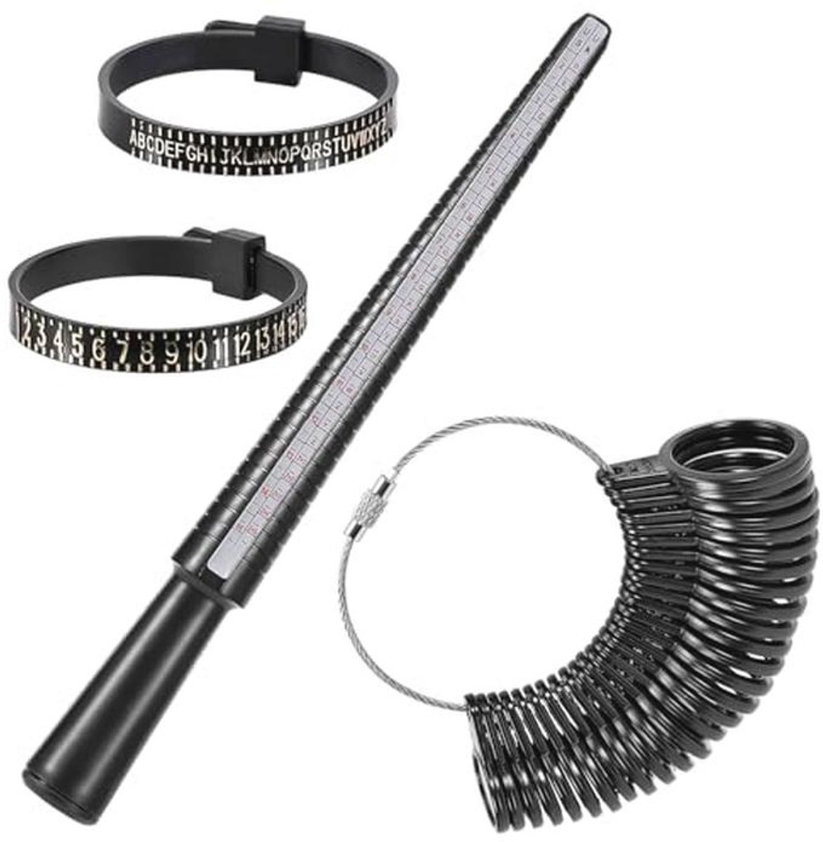 Ringmaatset 4-delig - Meetinstrument voor ringmaten