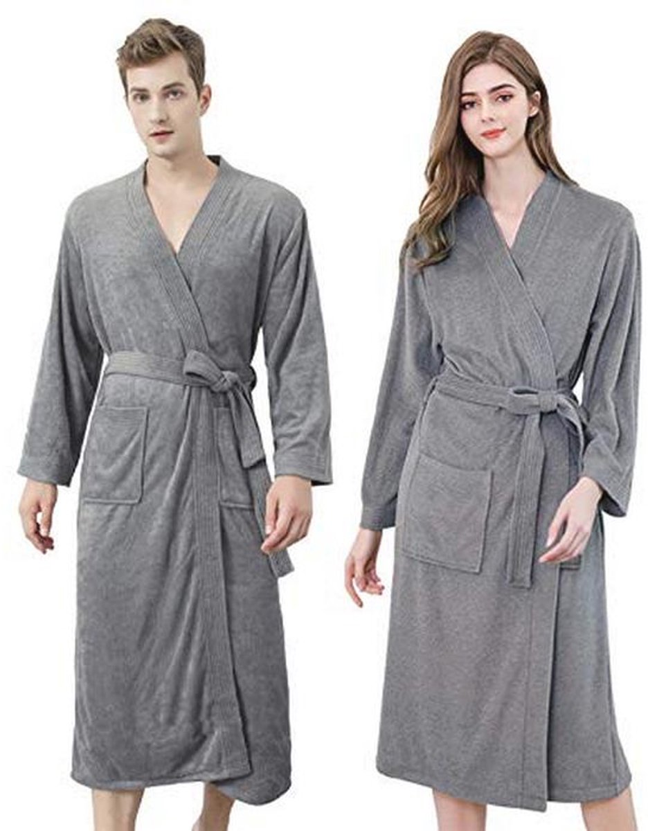 Xiang Ru Kimono badjas, dames heren badjas, badjassen voor koppels houdt van nachthemd voor alle seizoenen