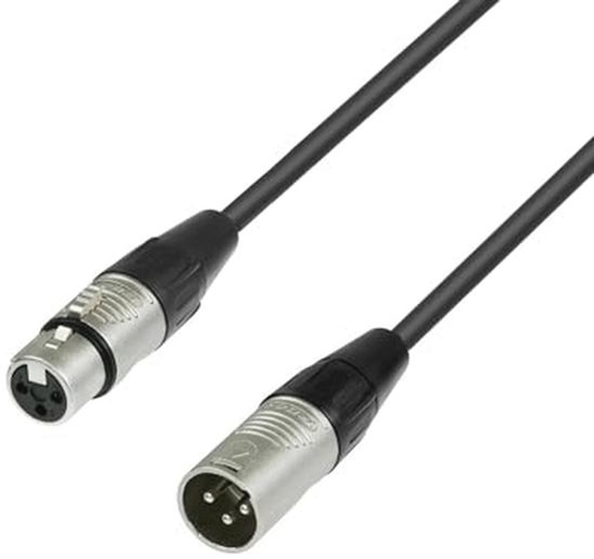 Professionele DMX-kabel 5 m voor veelzijdige toepassingen