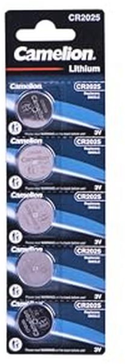 Lithium Knoopcel 3V CR2025 voor Camera's en Horloges