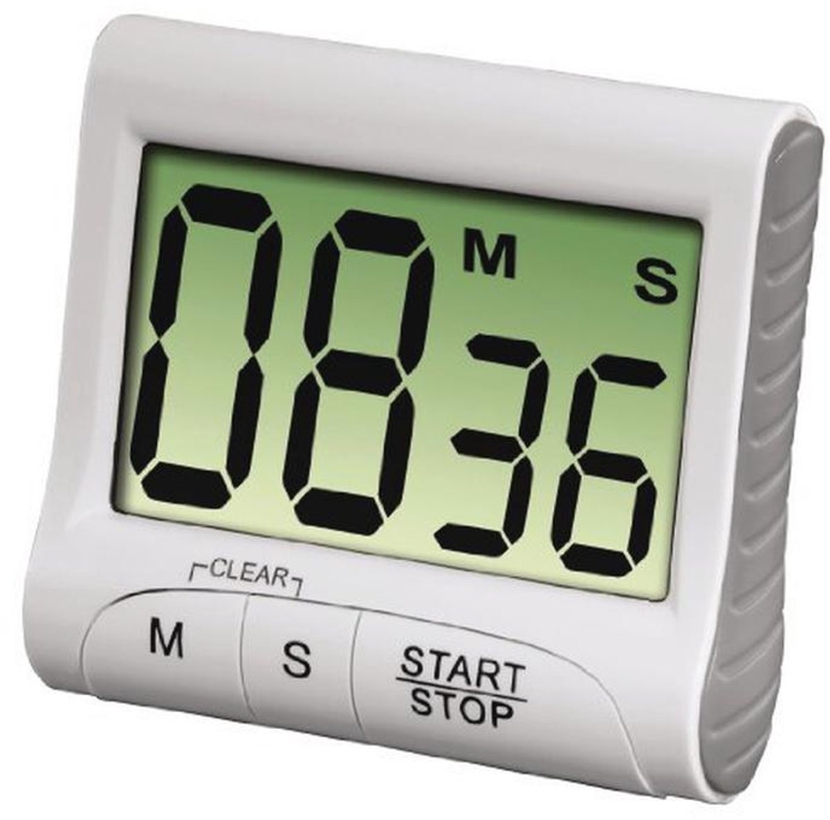 Digitale keukentimer met magnetische bevestiging en helder display