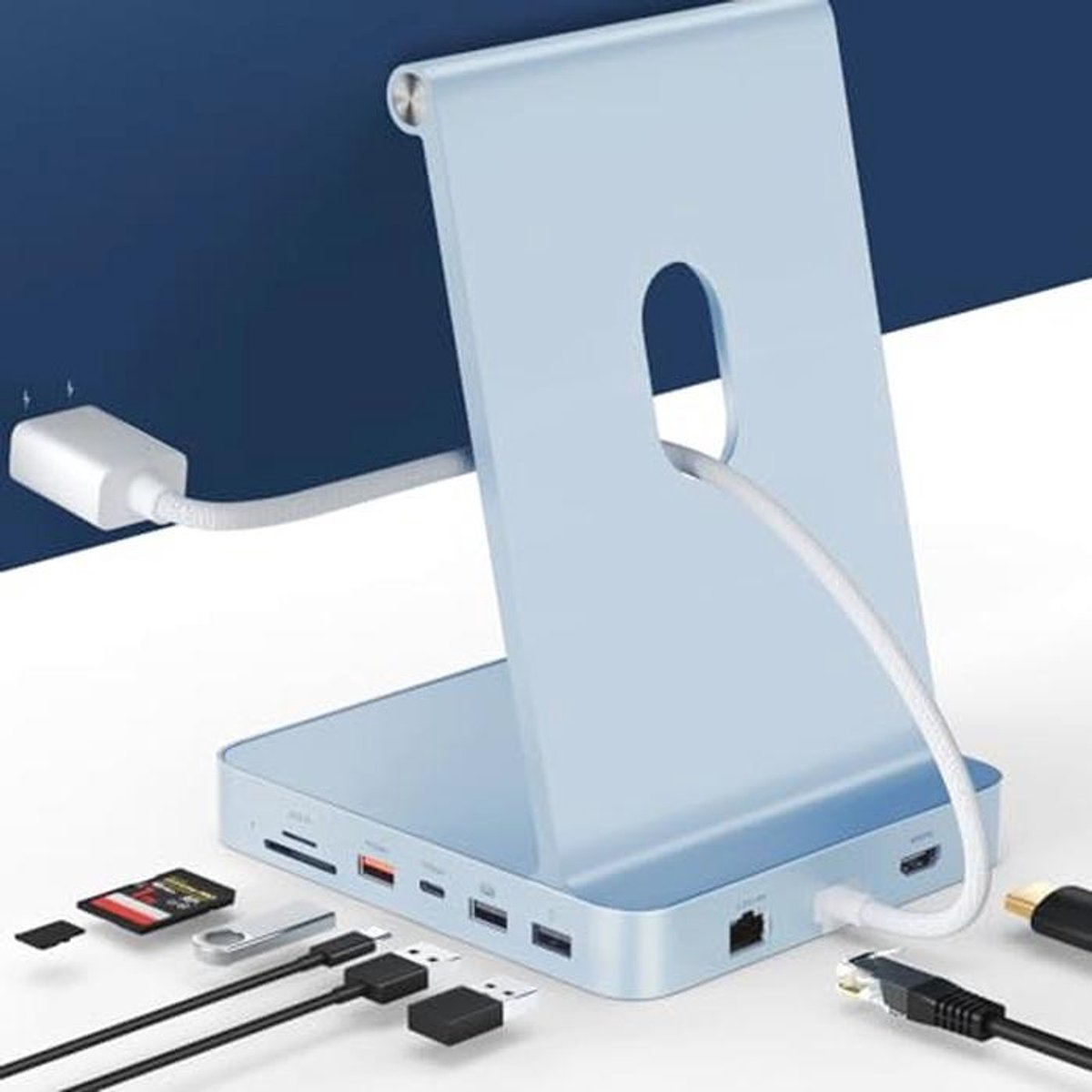 Accessoires voor iMac M1/M3/M4 - Geavanceerde Hub en Dock