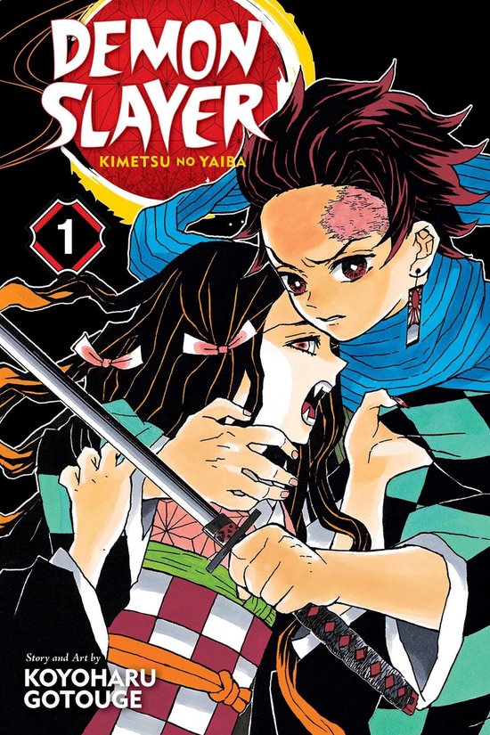 Demon Slayer: Kimetsu no Yaiba, Vol. 1 - cover