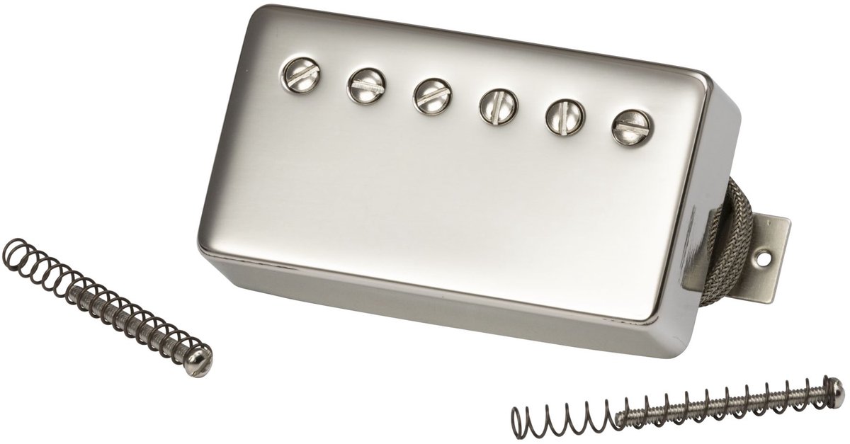 Gibson Custombucker Plus Rhythm Double Black, Nickel Cover - Humbucker pickup voor gitaren