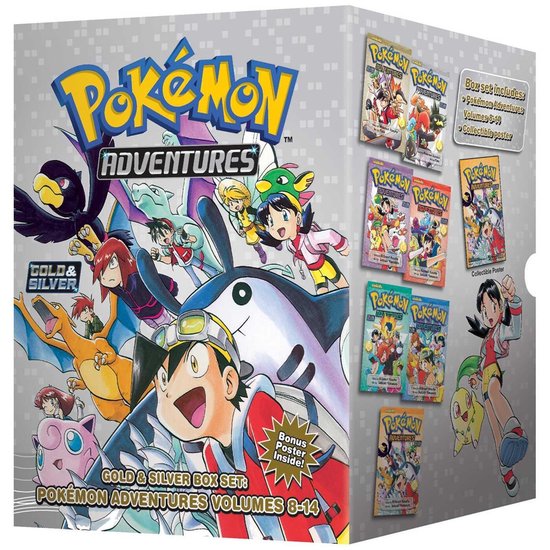 Pokemon Adventures Gold & Silver Box Set (set includes Vol.  ... - cover