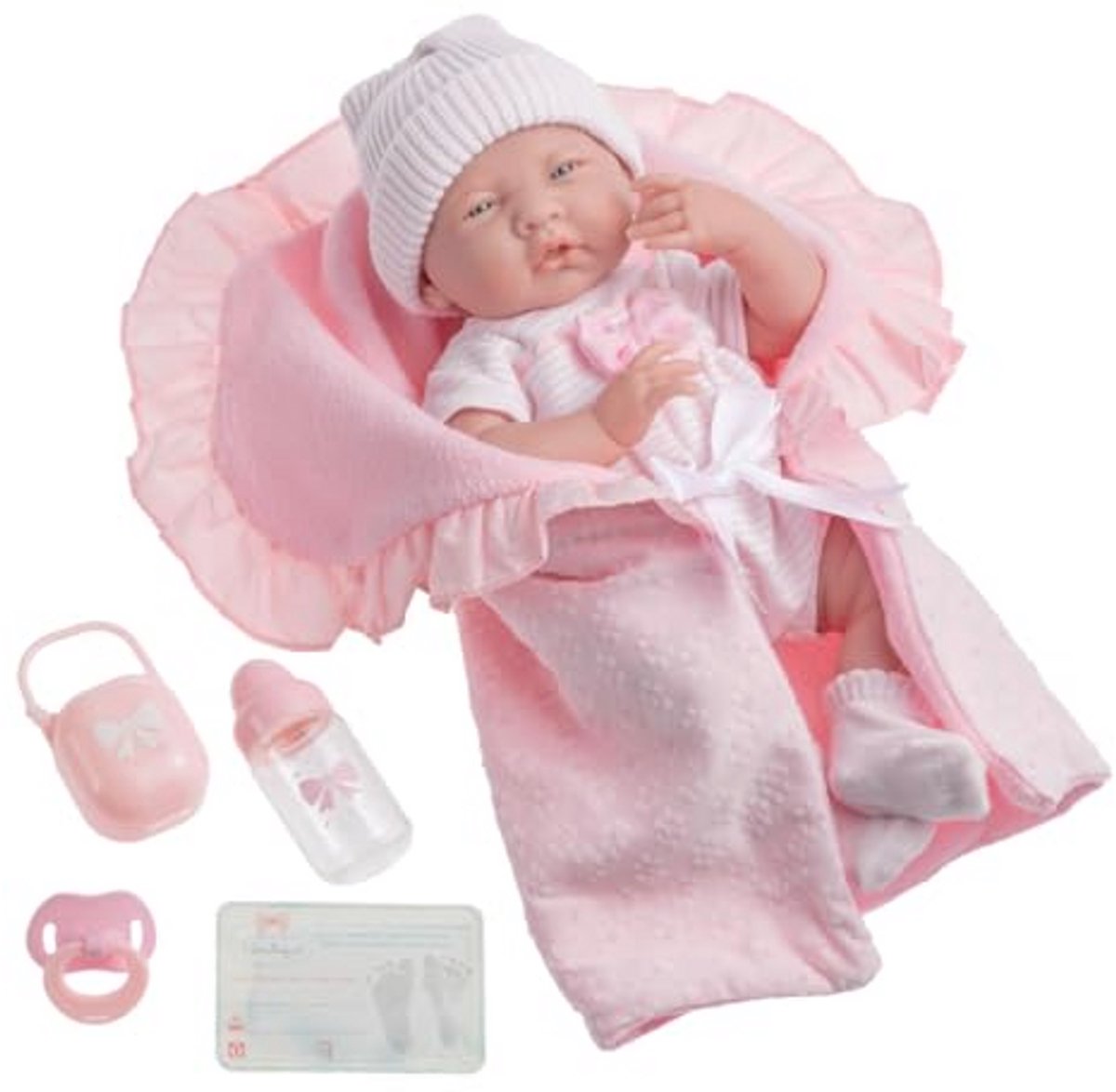 Zachte babypop 15,5 inch - realistische details en accessoires