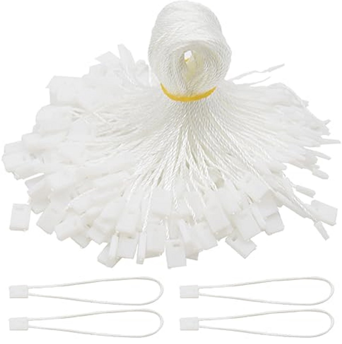 Kledingetiketten Touw 18 cm - 1000 Stuks Nylon Koord voor Hanglabels