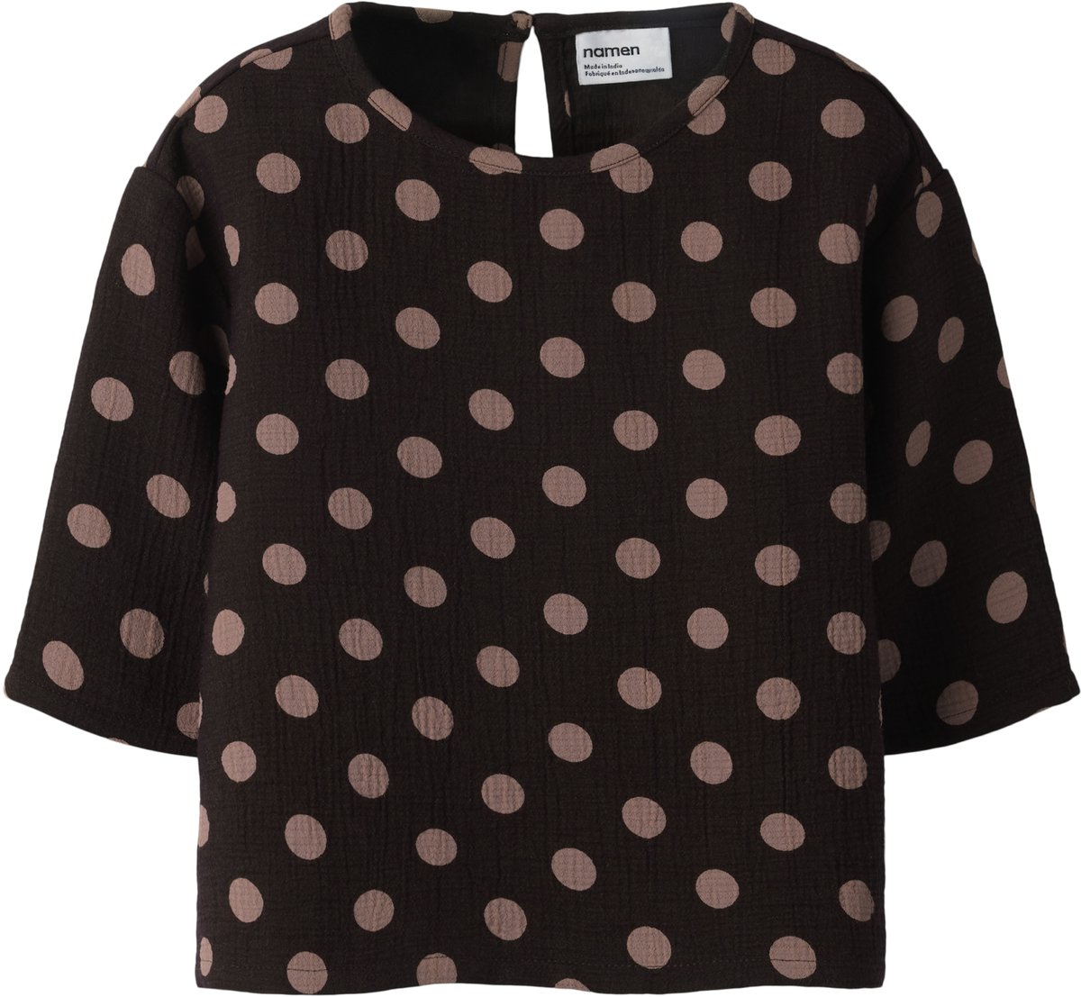 NAME IT - NMFNINA 3/4 SH RLX TOP - Meisjes - Blouses