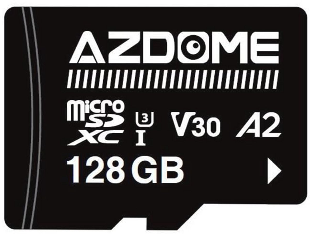 128 GB MicroSD-kaart voor Dashcam U3, A2