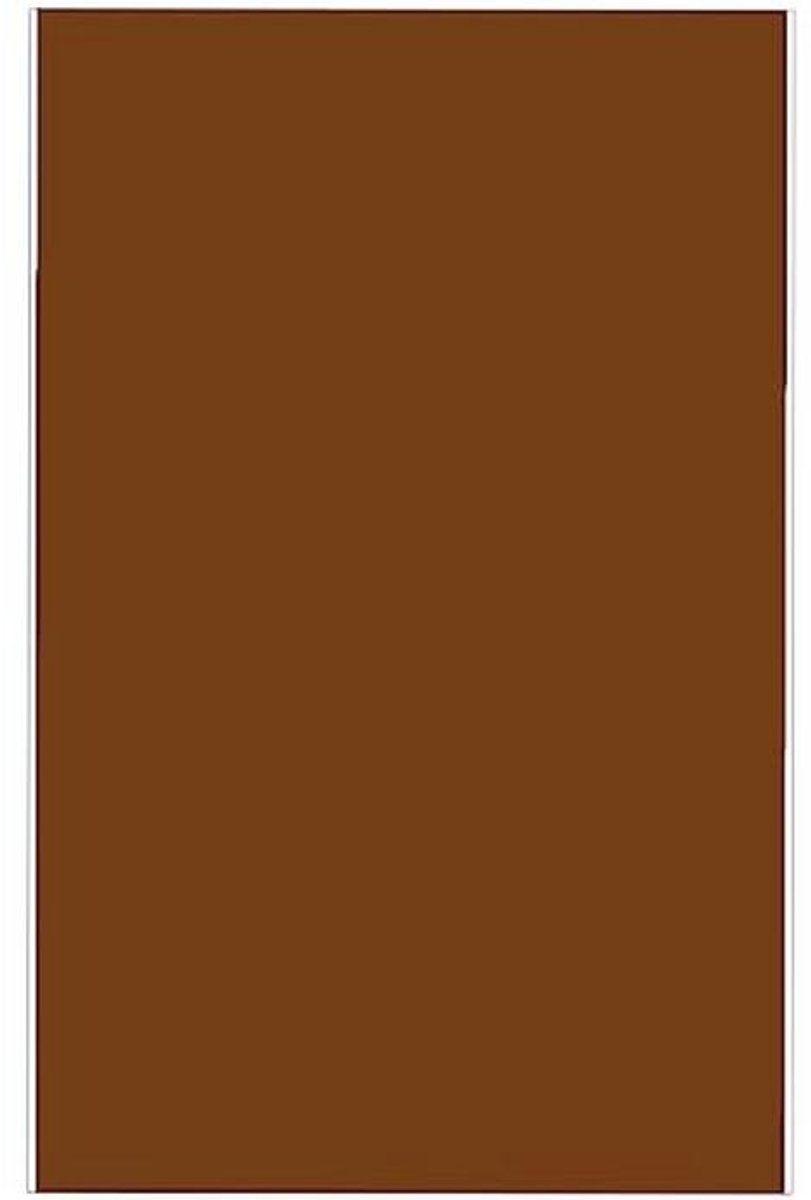 Nylon reparatiepleister waterdicht voor kleding en tenten 20 x 15 cm bruin
