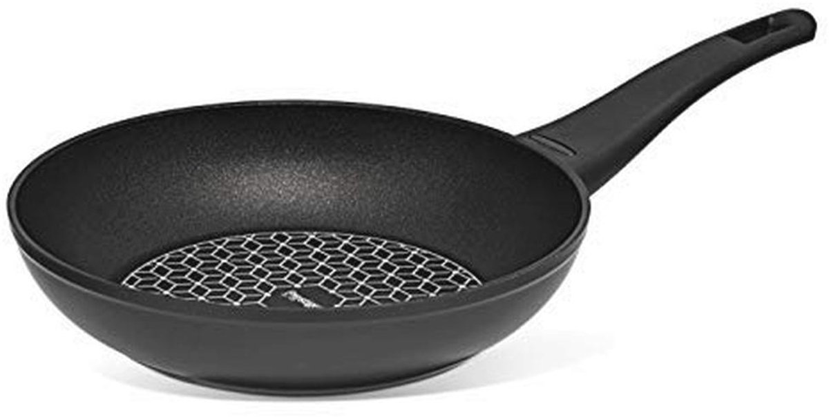Thermo Smart 24cm Koekenpan - Inductie - PFOA-vrij - Aluminium - Met Warmte-indicator