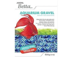 Decoratief grind voor aquaria - 0,5 kg, blauw
