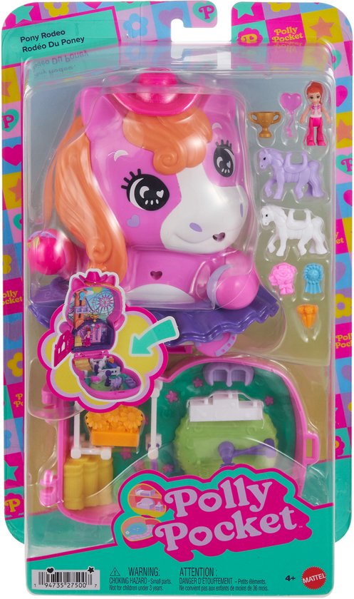 Polly Pocket Rodeo Polly Pocket Compacte Speelset - Pony Rodeo | bol