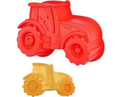 Allecta - Siliconen Bakvorm 3D Tractor Auto Taart - Party Gemaakt Cake, Brood, Chocolade - Voor Dessert - 25.5x16.5cm